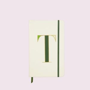 Kate Spade New York Large Leatherette Initial “T”Notebook